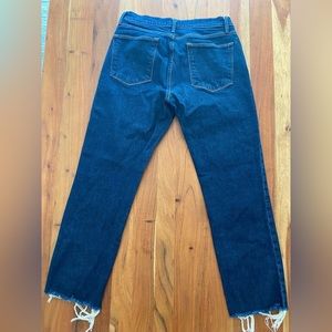 Frame Le High Straight Ankle Jeans